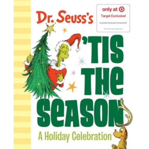 Dr. Seuss's "Tis the Season - A Holiday Celebration" Christmas Hardback Book EUC - Picture 1 of 3